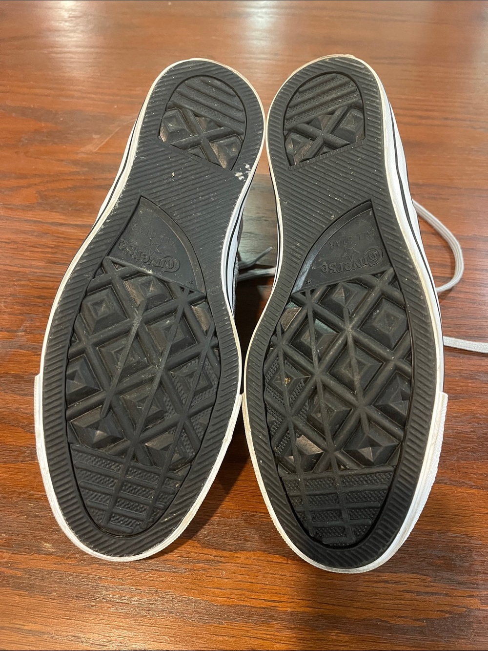 Converse Gray Mesh High-Top Sneakers men’s 10 - Picture 10 of 10